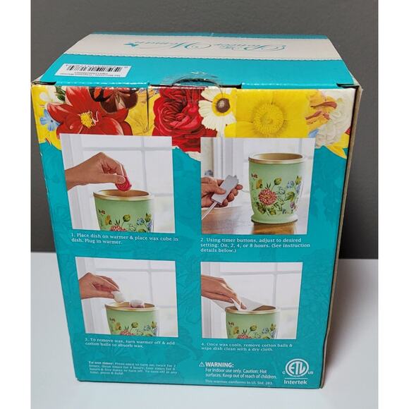 Pioneer Woman THE MERCANTILE Electric Wax Melt Fragrance Warmer New/Sealed! - Picture 9 of 13